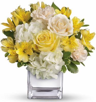Sweetest Sunrise Bouquet from Forever Flowers, flower delivery in St. Thomas, VI